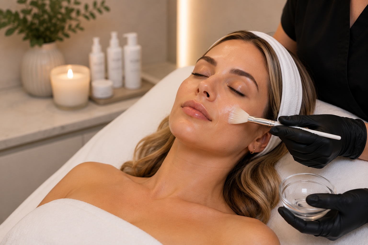 Signature Facial treatment in Spring, TX